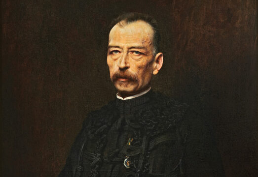 Portait peinture du Général André